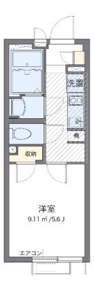 クレイノフェリス金町 301｜東京都葛飾区金町３丁目(賃貸マンション1K・3階・20.29㎡)の写真 その2