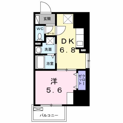 Ｅ．ステージ　新御徒町 301｜東京都台東区元浅草３丁目(賃貸マンション1DK・3階・30.94㎡)の写真 その2