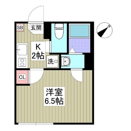 ＳＡＩＥ金町 103｜東京都葛飾区東金町２丁目(賃貸マンション1K・1階・20.89㎡)の写真 その2