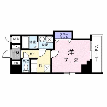 シエロ西竹の塚 504｜東京都足立区西竹の塚２丁目(賃貸マンション1K・5階・26.72㎡)の写真 その2