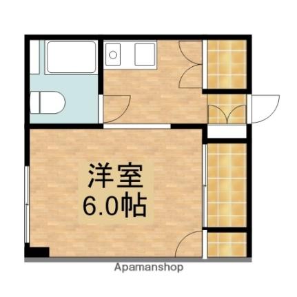 レディース・ビレッジ　ヨシトモ 210｜東京都八王子市明神町１丁目(賃貸マンション1R・2階・20.25㎡)の写真 その2