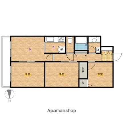 センチュリー八王子ひよどり山 ｜東京都八王子市暁町３丁目(賃貸マンション3LDK・4階・58.80㎡)の写真 その2