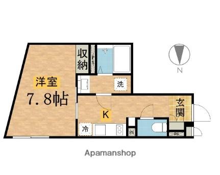 ＬＵＣＥＮＴ　ＣＯＵＲＴ子安町 401｜東京都八王子市子安町３丁目(賃貸マンション1K・4階・28.62㎡)の写真 その2