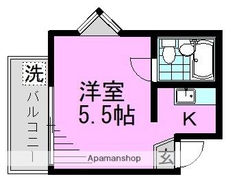 東京都杉並区高円寺南３丁目（賃貸マンション1R・1階・14.26㎡） その2