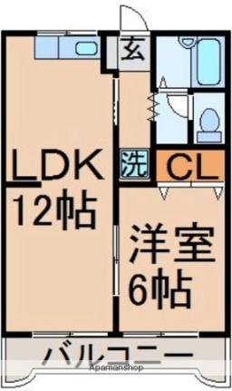 ゴールデンパレス  ｜ 東京都立川市高松町１丁目（賃貸マンション1LDK・3階・39.70㎡） その2