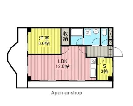 ドミール橋本 301｜神奈川県相模原市緑区橋本８丁目(賃貸マンション1SLDK・3階・50.22㎡)の写真 その2