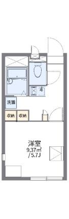 レオパレス杉山II 104｜神奈川県横浜市青葉区恩田町(賃貸アパート1K・1階・20.28㎡)の写真 その2