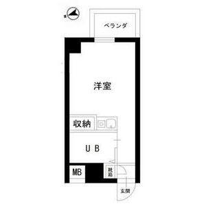 仲町台フェニックスコート 413｜神奈川県横浜市都筑区仲町台１丁目(賃貸マンション1R・4階・18.00㎡)の写真 その2