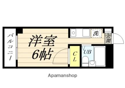 ヴェルドミール 408｜神奈川県川崎市川崎区池上新町２丁目(賃貸マンション1R・4階・18.54㎡)の写真 その2