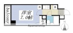 サニークレスト湘南平塚浅間町 9階1Kの間取り