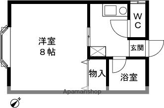 キャピトルハイツマロン 105 ｜ 新潟県長岡市下山４丁目（賃貸アパート1K・1階・23.18㎡） その2