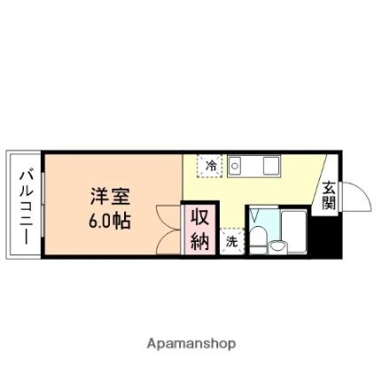 Ｈ・Ｋマンションビル 307 ｜ 富山県射水市三ケ（賃貸アパート1K・3階・21.87㎡） その2