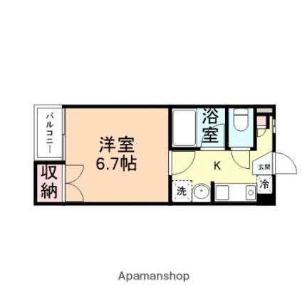 富山県高岡市戸出町２丁目（賃貸マンション1K・2階・23.99㎡） その2