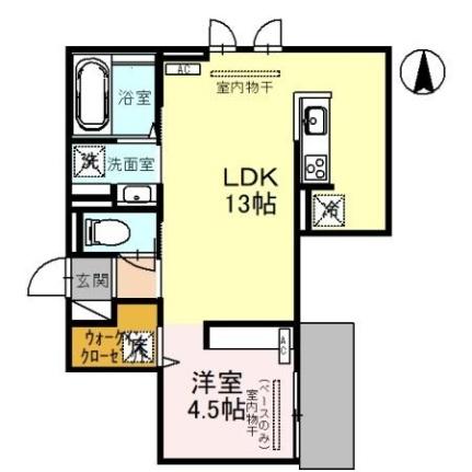 ＤーＲｅｓｉｄｅｎｃｅ諸江町ＨＥＬＺ 101｜石川県金沢市諸江町上丁(賃貸アパート1LDK・1階・41.26㎡)の写真 その2