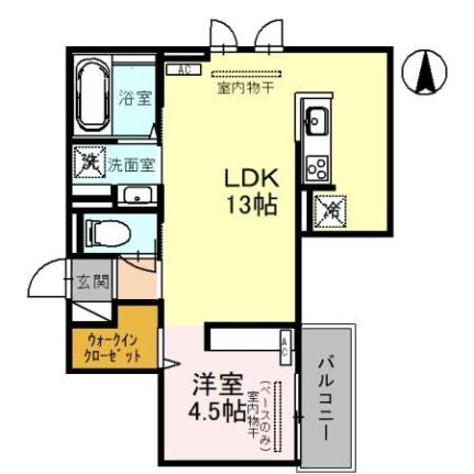 ＤーＲｅｓｉｄｅｎｃｅ諸江町ＨＥＬＺ 201｜石川県金沢市諸江町上丁(賃貸アパート1LDK・2階・41.26㎡)の写真 その2