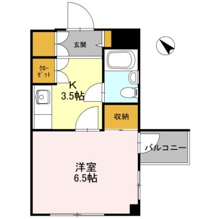 グランヴィレッジ泉ヶ丘 203｜石川県金沢市泉が丘２丁目(賃貸マンション1K・2階・25.16㎡)の写真 その2