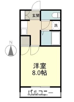 メルシーＹ＆Ｋ（レグ） 104 ｜ 福井県福井市志比口１丁目（賃貸アパート1K・1階・20.00㎡） その2