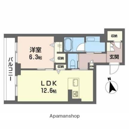 長野県松本市両島（賃貸マンション1LDK・2階・50.10㎡） その2