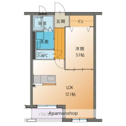 ハートフルマンション　シエル 202｜岐阜県美濃加茂市太田町(賃貸マンション1LDK・2階・41.00㎡)の写真 その2