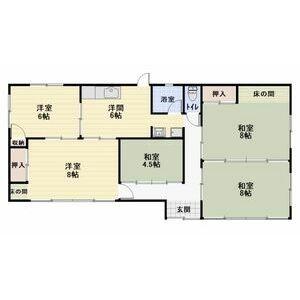 瀬田戸建住宅 0101 ｜ 岐阜県可児市瀬田（賃貸一戸建5DK・1階・91.54㎡） その2