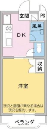 テクトピア伝法 103｜静岡県富士市伝法(賃貸マンション1DK・1階・30.70㎡)の写真 その2