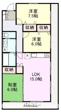 ソワサントＵＴＲ　II 103｜静岡県駿東郡清水町柿田(賃貸マンション3LDK・1階・85.51㎡)の写真 その2