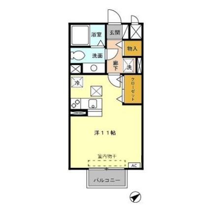 グランディーバ 103 ｜ 静岡県駿東郡清水町湯川（賃貸アパート1K・1階・30.03㎡） その2