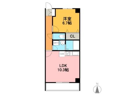 コルディエラ 0103｜静岡県沼津市大手町４丁目(賃貸マンション1LDK・1階・42.75㎡)の写真 その2