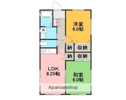 メゾンエスポワール 101 ｜ 静岡県裾野市深良（賃貸アパート2DK・1階・49.68㎡） その2