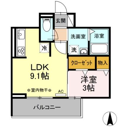 サンイースト 303｜静岡県沼津市末広町(賃貸アパート1LDK・3階・31.74㎡)の写真 その2