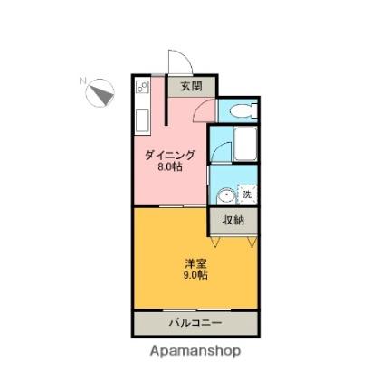カーサカジマI 307｜静岡県富士市本市場(賃貸マンション1DK・3階・36.52㎡)の写真 その2