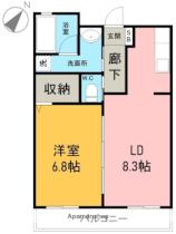 すずの杜 305 ｜ 静岡県富士市横割６丁目（賃貸マンション1LDK・3階・43.30㎡） その2