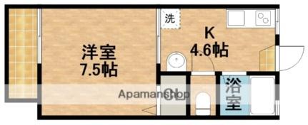 静岡県掛川市緑ケ丘１丁目（賃貸アパート1K・2階・24.71㎡） その2