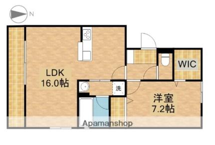 静岡県浜松市中央区入野町（賃貸マンション1LDK・3階・52.92㎡） その2