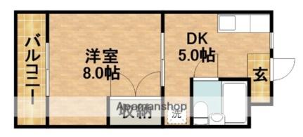 静岡県浜松市中央区小池町(賃貸マンション1DK・2階・25.92㎡)の写真 その2
