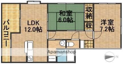 静岡県浜松市中央区三和町(賃貸マンション2LDK・3階・55.21㎡)の写真 その2