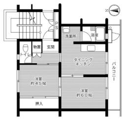 🉐敷金礼金0円！🉐ビレッジハウス大須賀1号棟