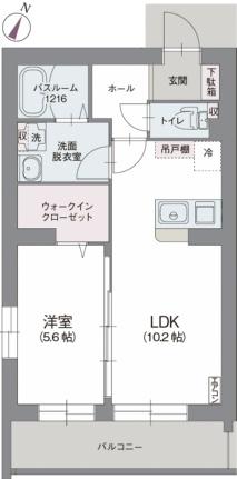 コリーヌ　デュ　リオン 101 ｜ 静岡県静岡市葵区瀬名川２丁目（賃貸マンション1LDK・1階・41.00㎡） その2