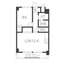 愛知県名古屋市東区葵２丁目（賃貸マンション1LDK・6階・44.80㎡） その2