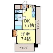 愛知県名古屋市中区平和１丁目（賃貸マンション1DK・5階・35.16㎡） その2