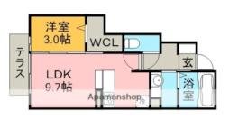 名鉄小牧線 小牧口駅 徒歩18分