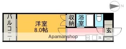 シティライフ港陽 ｜愛知県名古屋市港区港陽３丁目(賃貸マンション1K・6階・24.79㎡)の写真 その2