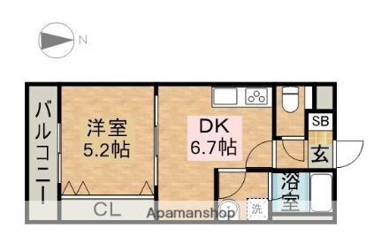 ＷＩＮＤＯＭII  ｜ 愛知県名古屋市港区正保町６丁目（賃貸マンション1DK・3階・30.03㎡） その2