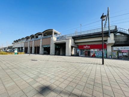 画像16:あおなみ線中島駅(公共施設)まで387m