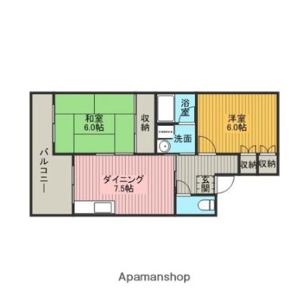 プチロワイヤルサトウ ｜愛知県名古屋市昭和区福江１丁目(賃貸マンション2DK・3階・45.00㎡)の写真 その2