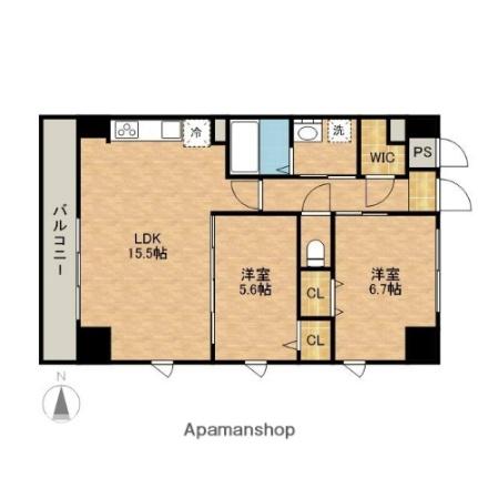 アルクス金山 ｜愛知県名古屋市熱田区金山町１丁目(賃貸マンション2LDK・11階・61.74㎡)の写真 その2