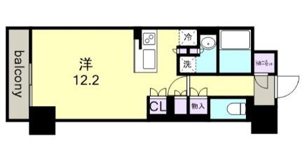 パークアクシス名駅南グランデ 402｜愛知県名古屋市中村区名駅南４丁目(賃貸マンション1K・4階・34.87㎡)の写真 その2