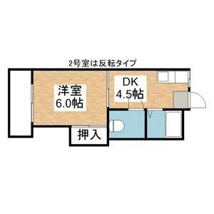 シティービュー瑞穂 202｜愛知県名古屋市瑞穂区亀城町６丁目(賃貸アパート1DK・2階・22.00㎡)の写真 その2