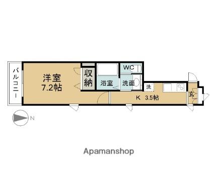 プランドール新城 ｜愛知県名古屋市守山区新城(賃貸マンション1K・3階・29.68㎡)の写真 その2