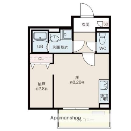 ＭＡＲＵＭＩ 203｜三重県四日市市東富田町(賃貸マンション1K・2階・30.41㎡)の写真 その2